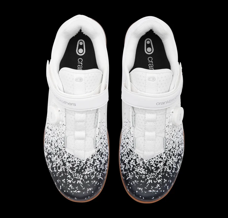 Crankbrothers Mallet BOA® Clip-In Shoes - Black/White Splatter Black/WhiteSplatter Fashion
