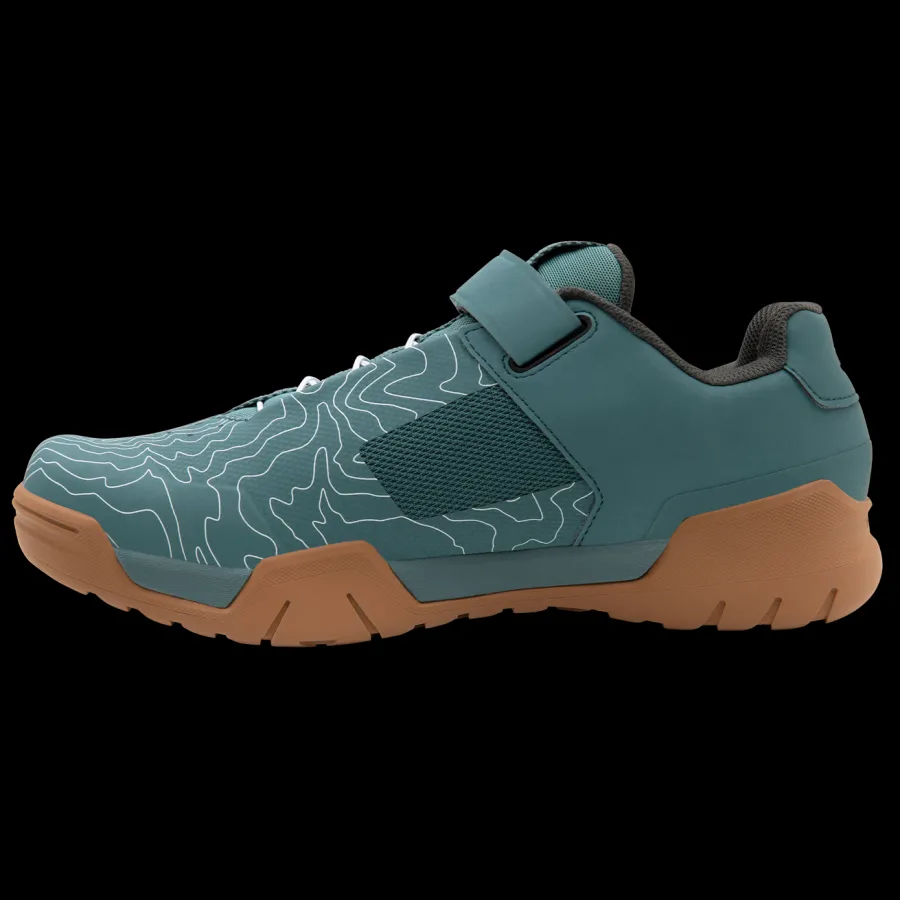 Crankbrothers Mallet Enduro Speed Lace Clip-In Shoes - Topo Slate/Gum Sale