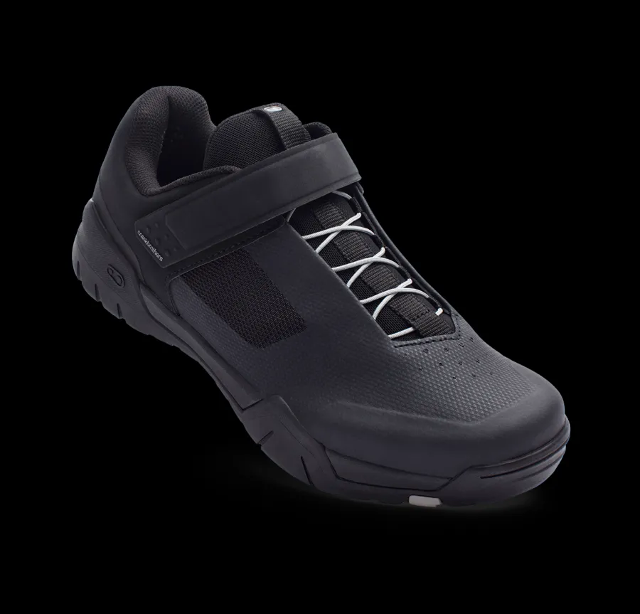 Crankbrothers Mallet Enduro Speed Lace Clip-In Shoes - Black/Silver Sale