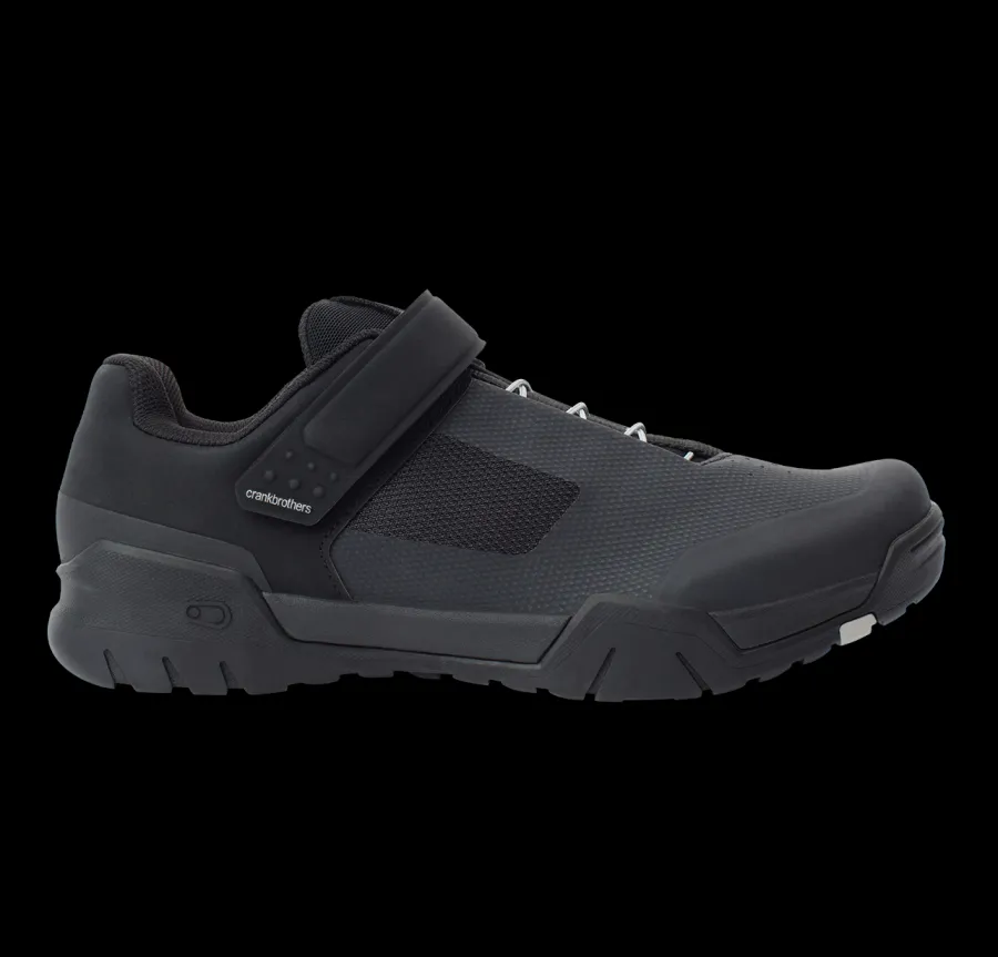 Crankbrothers Mallet Enduro Speed Lace Clip-In Shoes - Black/Silver Sale