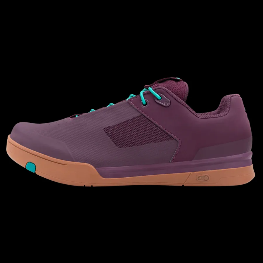 Crankbrothers Mallet Lace Clip-In Shoes - Purple/Gum Online