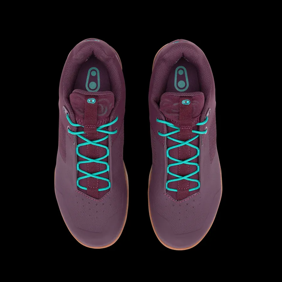 Crankbrothers Mallet Lace Clip-In Shoes - Purple/Gum Online