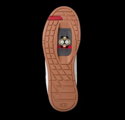 Crankbrothers Mallet Lace Clip-In Shoes - White/Red Splatter RedSplatter Best Sale