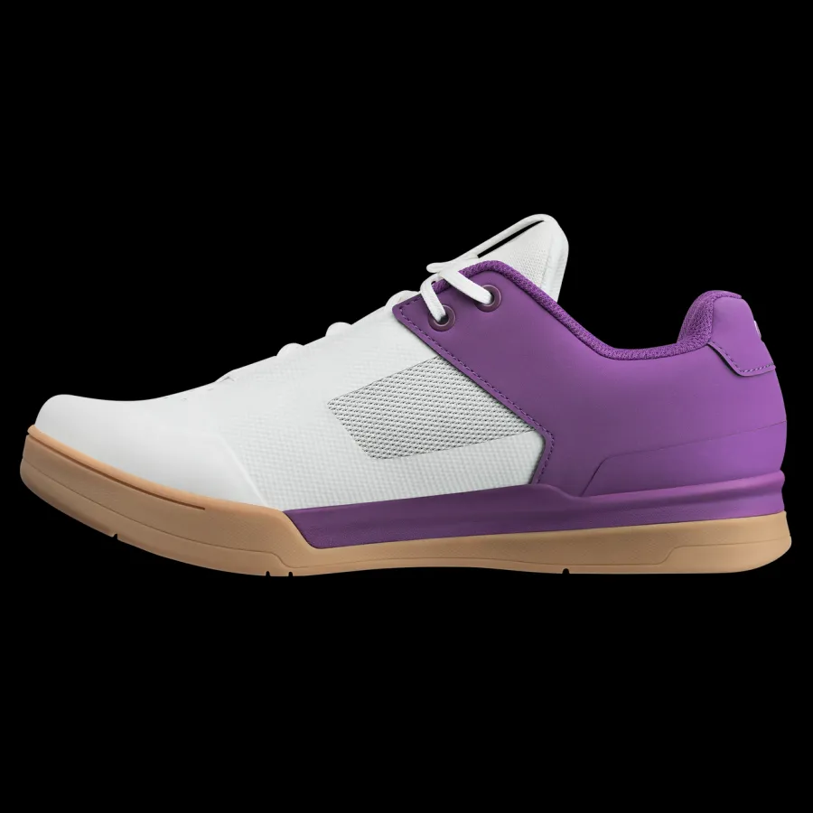Crankbrothers Mallet Lace Clip-In Shoes - Bernard Kerr Edition White/Purple/Gum Best