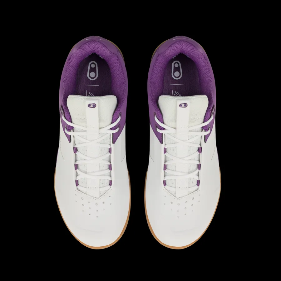 Crankbrothers Mallet Lace Clip-In Shoes - Bernard Kerr Edition White/Purple/Gum Best