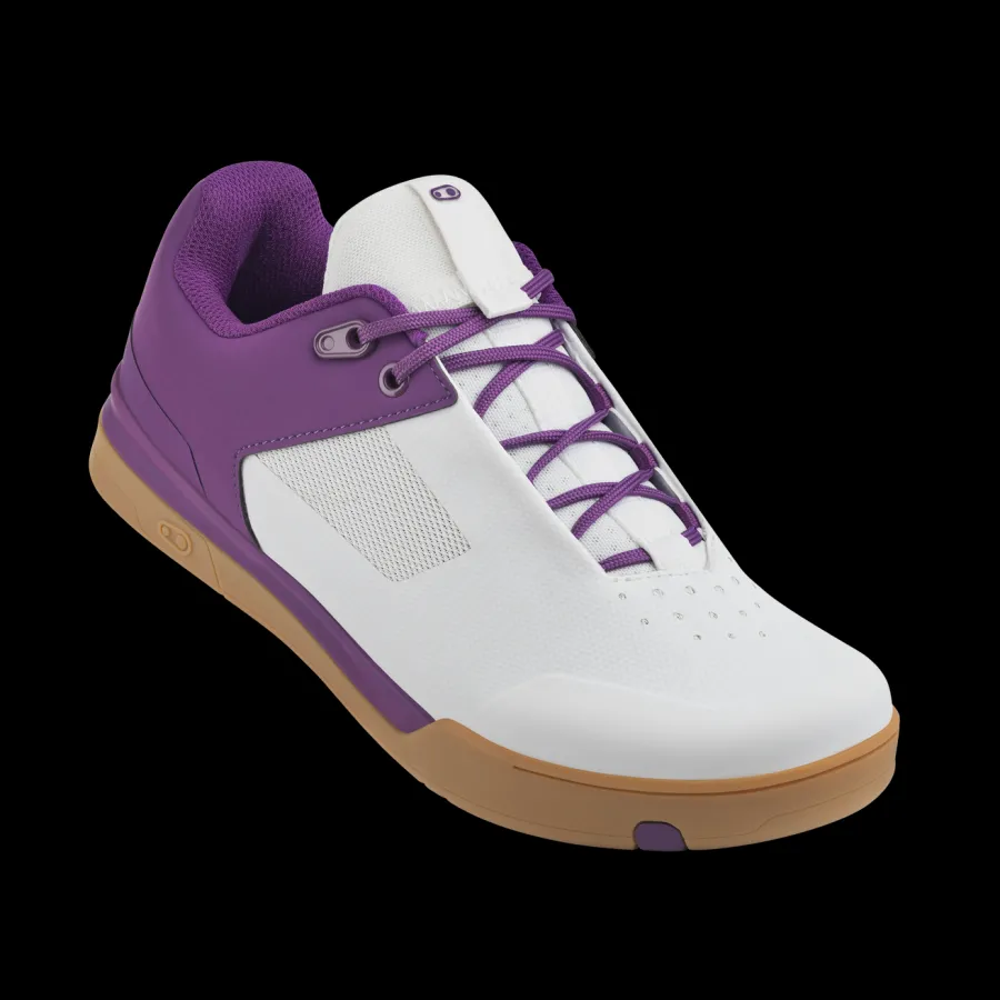 Crankbrothers Mallet Lace Clip-In Shoes - Bernard Kerr Edition White/Purple/Gum Best