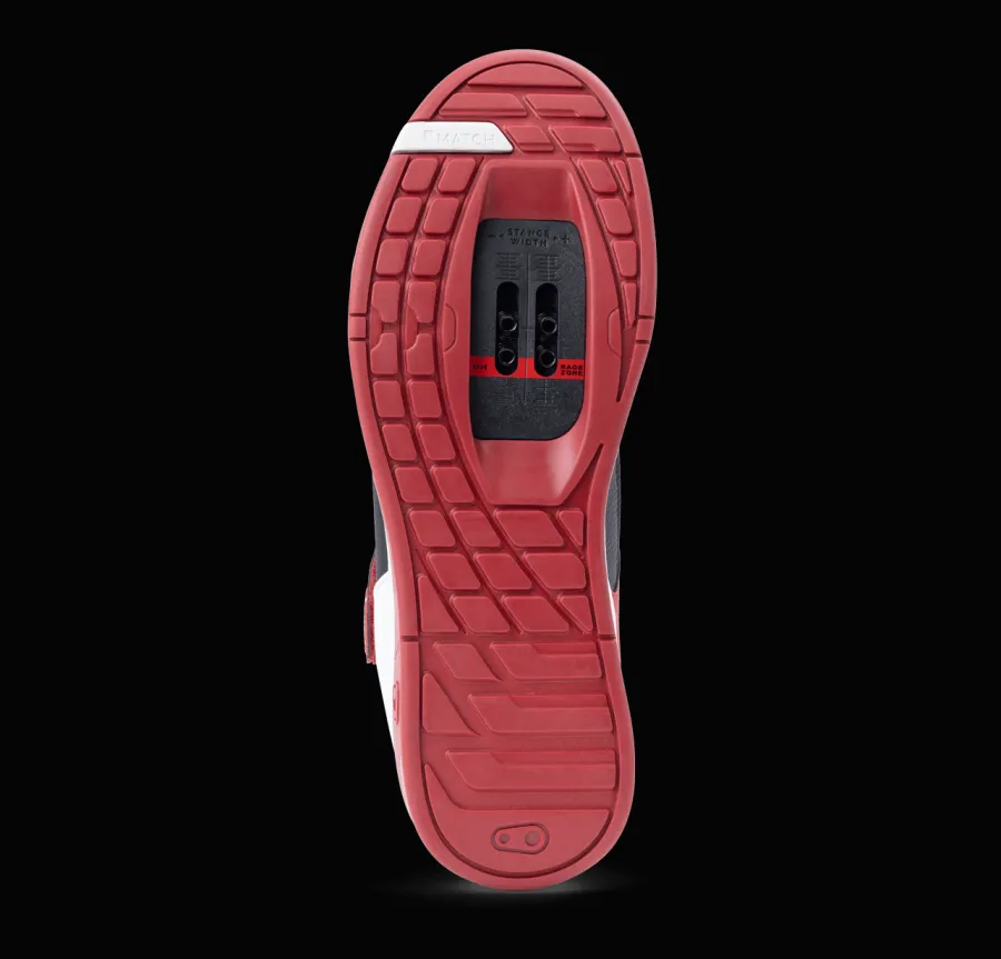Crankbrothers Mallet Speed Lace Clip-In Shoes - Classics Edition Red/Black/White Best Sale