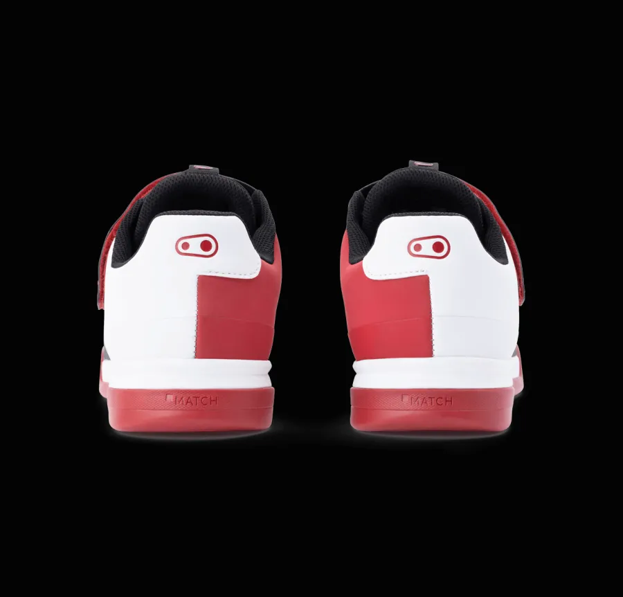 Crankbrothers Mallet Speed Lace Clip-In Shoes - Classics Edition Red/Black/White Best Sale