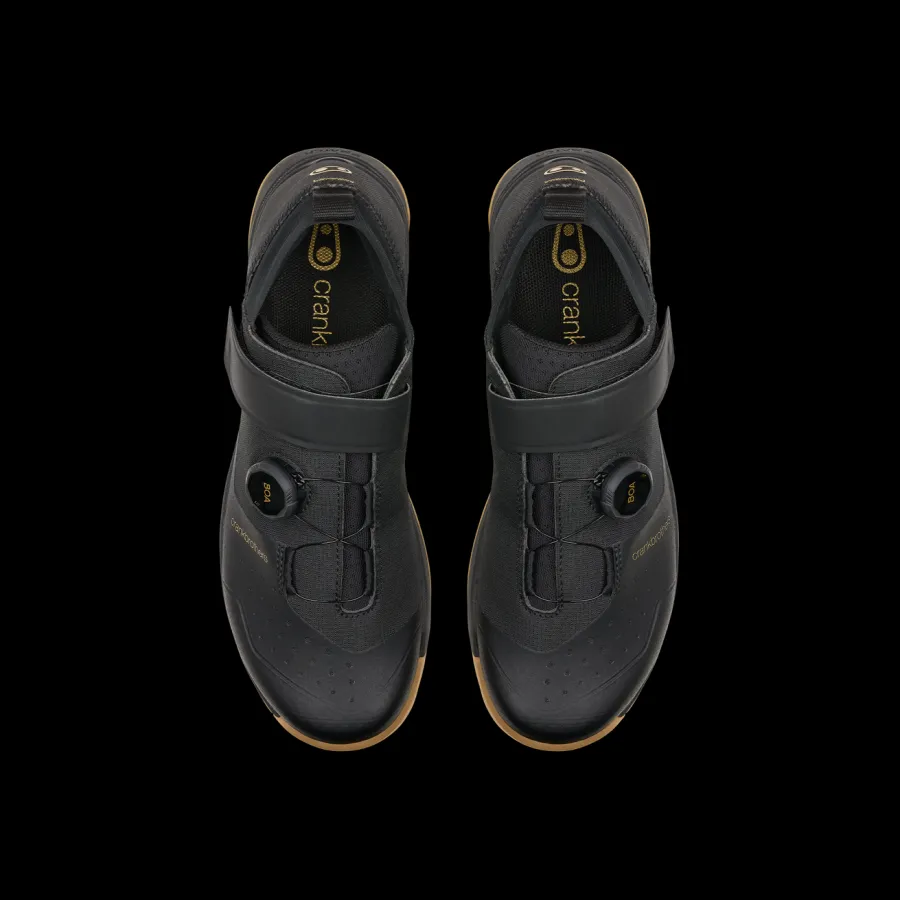 Crankbrothers Mallet Trail BOA® Clip-In Shoes - Black/Gold Sale