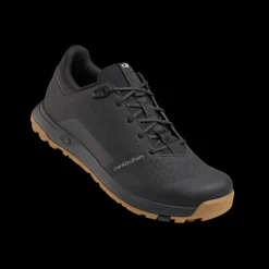 Crankbrothers Mallet Trail Lace Clip-In Shoes - Black/Gum Clearance