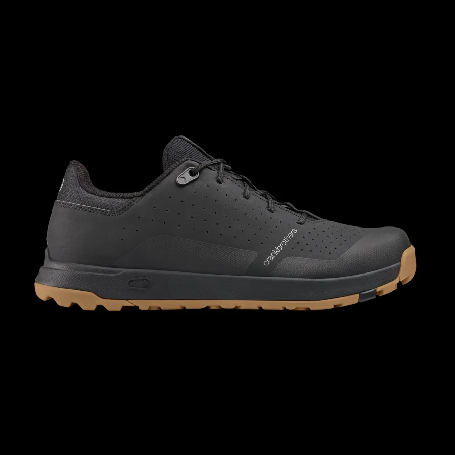 Crankbrothers Mallet Trail Lace Clip-In Shoes - Black/Gum Clearance