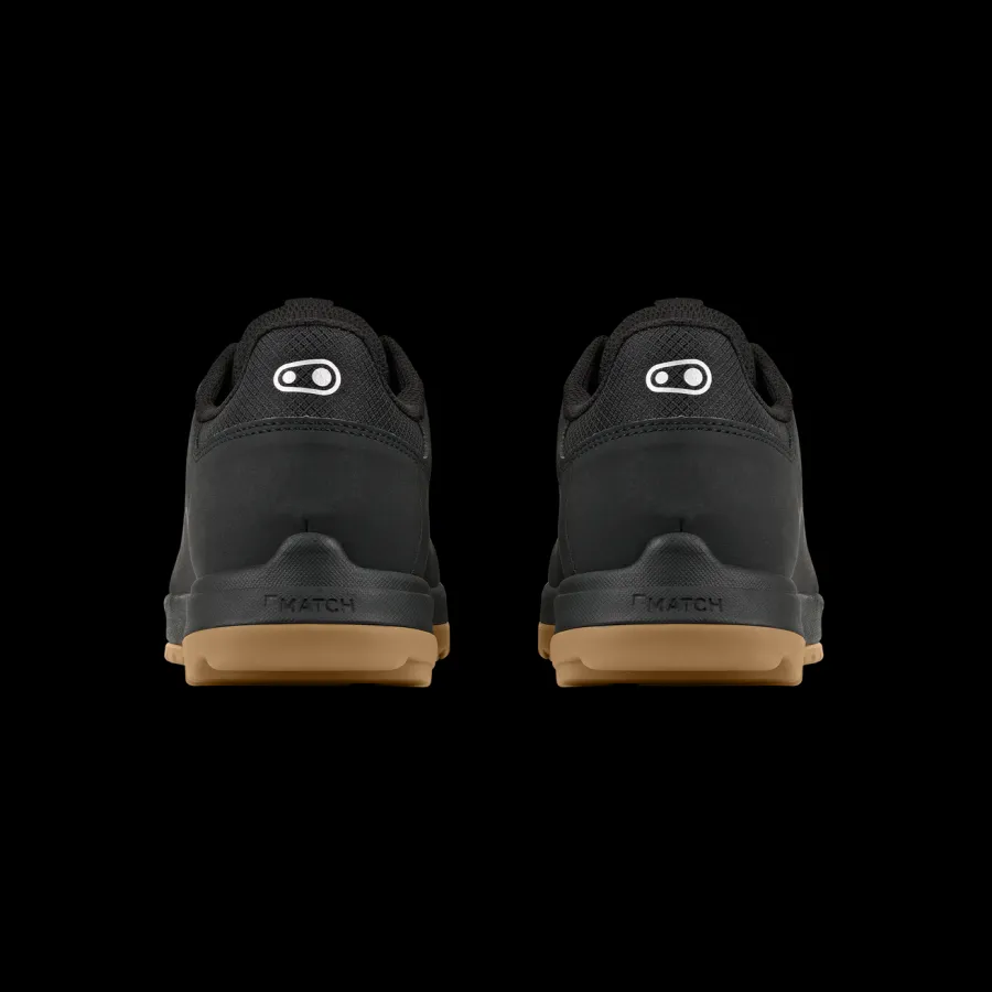 Crankbrothers Mallet Trail Lace Clip-In Shoes - Black/Gum Clearance