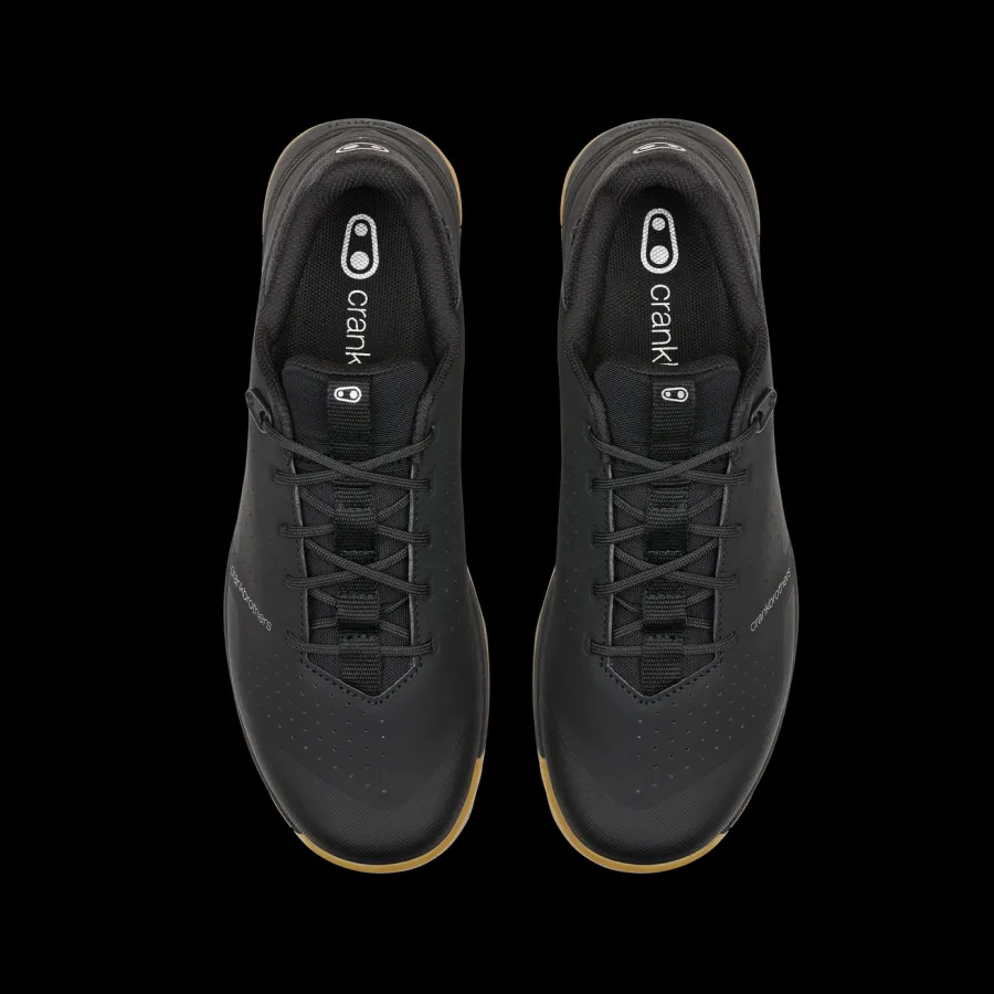 Crankbrothers Mallet Trail Lace Clip-In Shoes - Black/Gum Clearance