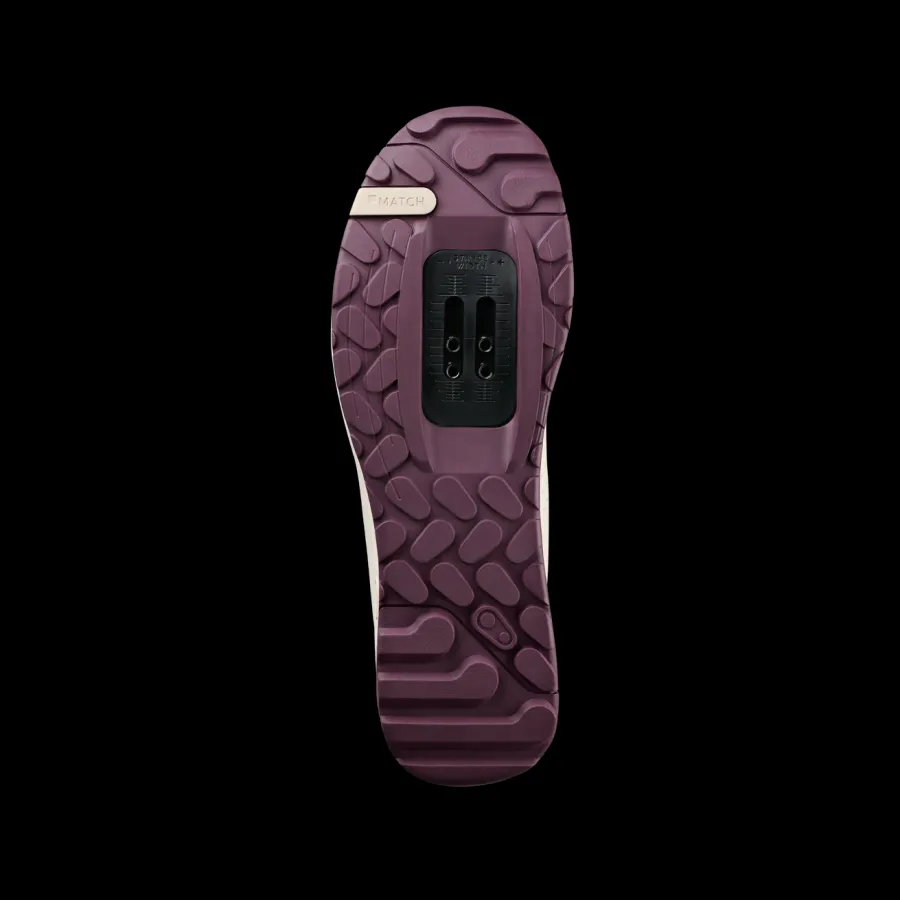 Crankbrothers Mallet Trail Lace Clip-In Shoes - Swan/Purple Cheap