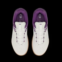 Crankbrothers Stamp Lace Flat Shoes - Bernard Kerr Edition White/Purple/Gum Discount