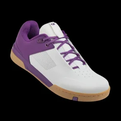 Crankbrothers Stamp Lace Flat Shoes - Bernard Kerr Edition White/Purple/Gum Discount