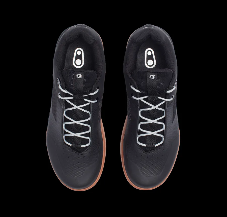 Crankbrothers Stamp Lace Flat Shoes - Black/Gum Cheap