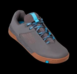 Crankbrothers Stamp Lace Flat Shoes - Grey/Blue Splatter BlueSplatter Shop