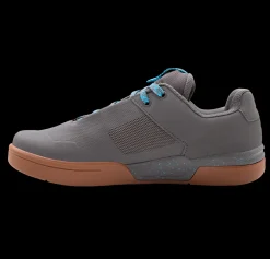 Crankbrothers Stamp Lace Flat Shoes - Grey/Blue Splatter BlueSplatter Shop