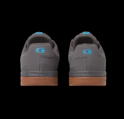 Crankbrothers Stamp Lace Flat Shoes - Grey/Blue Splatter BlueSplatter Shop
