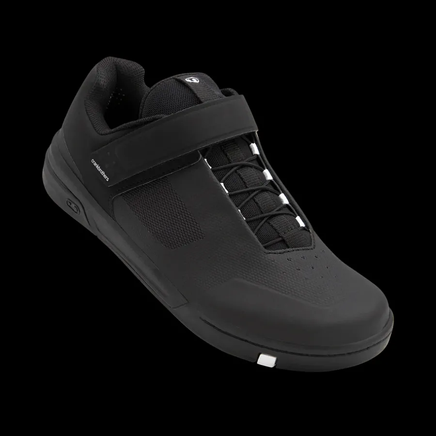 Crankbrothers Stamp Speed Lace Flat Shoes - Black/White New