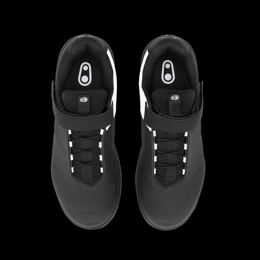 Crankbrothers Stamp Speed Lace Flat Shoes - Black/White New