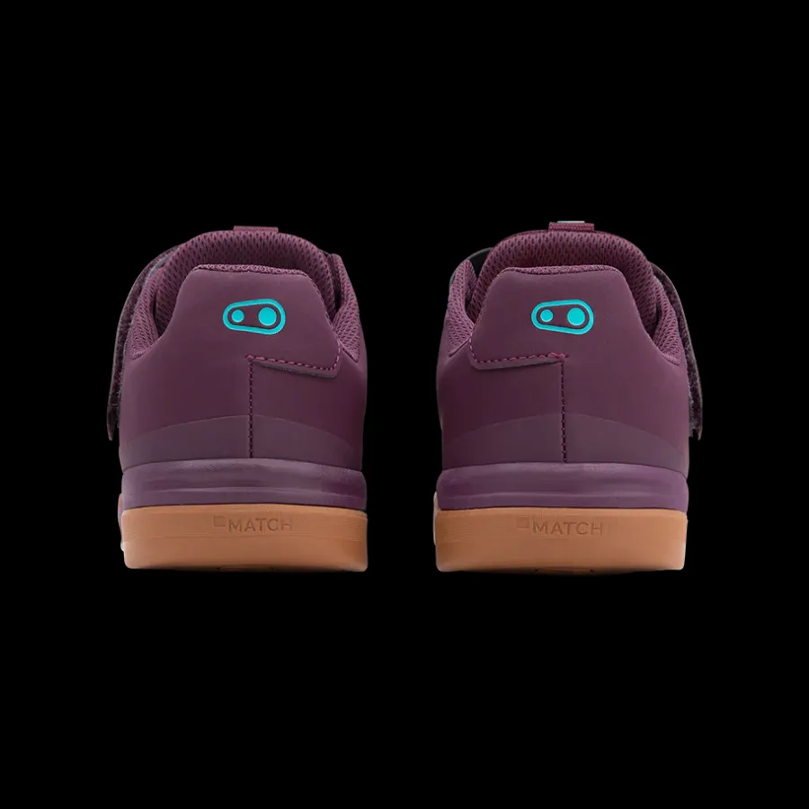 Crankbrothers Stamp Speed Lace Flat Shoes - Purple/Gum Sale
