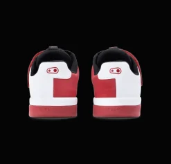 Crankbrothers Stamp Speed Lace Flat Shoes - Classics Edition Red/Black/White Clearance