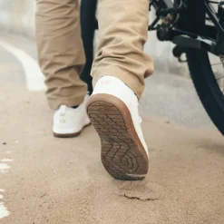 Crankbrothers Stamp Street Fabio Flat Shoes - White/Gum Shop