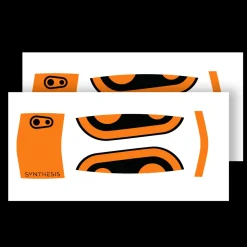 Crankbrothers Synthesis Decal Kits Blue Cheap